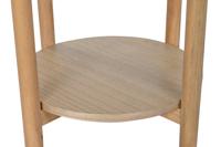 Kleine bijzettafel DKD Home Decor Natuurlijk 38 x 38 x 54,5 cm 41 x 41 x 55,5 cm - thumbnail