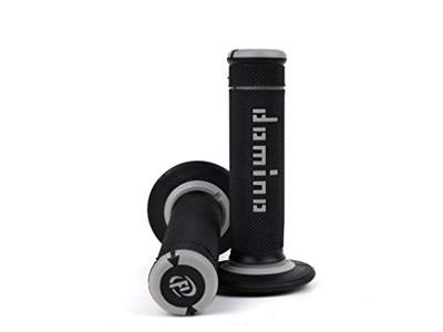 Domino rubber handvat "a190 rubber grip a190 bw/gr 118mm closed