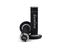 Domino rubber handvat "a190 rubber grip a190 bw/gr 118mm closed - thumbnail