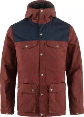 Fjallraven Greenland Winter Winterjas Heren Maroon-Dark Navy M