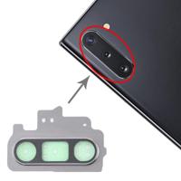 10 STKS camera lens cover voor Galaxy Note 10 (grijs) - thumbnail