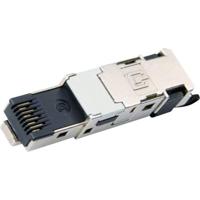 Telegärtner 100007492 STX RJ45-stekker T568B Cat. 6 100007492 Stekker, recht Aantal polen (sensoren) 8P8C Zink-grijs 1 stuk(s) - thumbnail