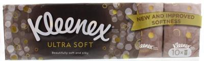 Kleenex Ultrasoft zakdoek 10 Stuks
