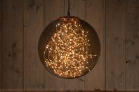 Bal Smokey 35Cm/ 300Led Classic warm 8/16Uur Timer Indoor/Outdoor kerstverlichting op stekker Anna's Collection - Annas collection - thumbnail