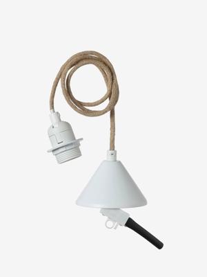 Elektrische kabel en fitting voor lampen beige Elektrische kabel en fitting voor lampen beige