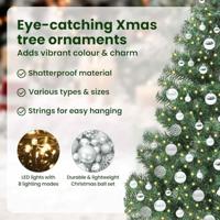 VidaXL Kerstboom met 300 led met standaard groen 180 cm pvc - thumbnail