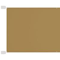 VidaXL Luifel verticaal 60x600 cm oxford stof beige - thumbnail