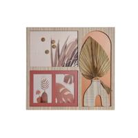 Fotolijsten DKD Home Decor 43 x 1,2 x 40 cm Natuurlijk Multicolour Hout MDF Boho - thumbnail