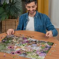 Ravensburger legpuzzel voor de liefde van bloemen, 1000st. - thumbnail