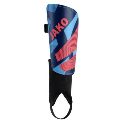 JAKO River Classic Scheenbeschermers Lichtblauw Donkerblauw Lichtrood