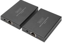 Digitus DS-55507 HDMI / RJ45 Adapter [1x HDMI-bus - 1x HDMI-bus] Zwart 4K UHD - thumbnail