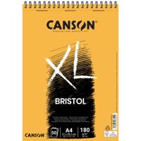 Bristolpapier Canson XL Bristol 50vel 180gr A4 extra wit | 5 stuks - thumbnail