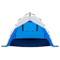 Strandtent 3-persoons waterdicht snelontgrendeling azuurblauw - thumbnail