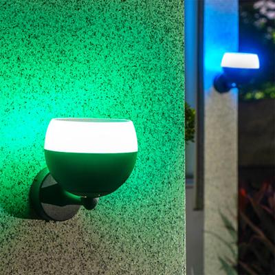 Slimme solar wandlamp orion op zonne-energie - bedienen via de smart life app
