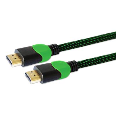 Savio GCL-06 HDMI kabel 3 m HDMI Type A (Standaard) Zwart, Groen