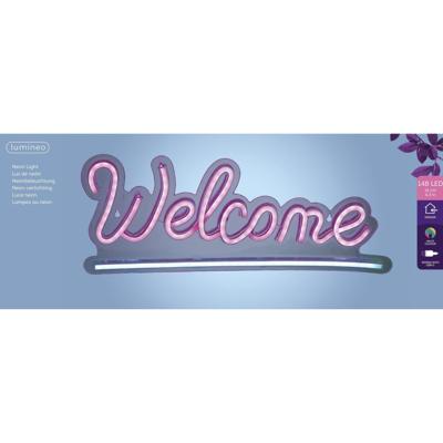 Ledbord lumineo indoor usb neon welcome Ledbord lumineo indoor usb neon welcome