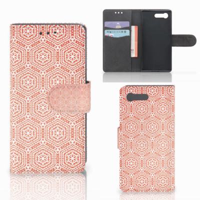 Sony Xperia X Compact | Telefoon Hoesje | Pattern Orange