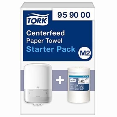 Tork - Poetspapier Dispenser Centerfeed M2 Starter Pack - (95 90 00)