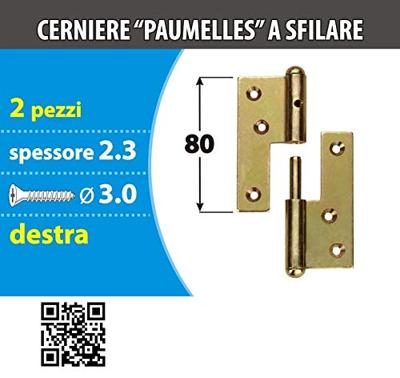 Connex Deurpaumel Rechts 80Mm Gvz - DY2006511