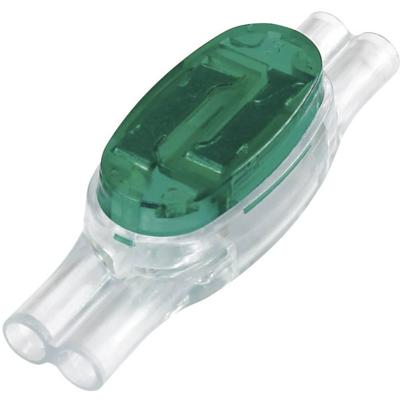 TRU COMPONENTS Draadconnector Flexibel: 1.13-1.77 mm² Massief: 1.13-1.77 mm² Aantal polen: 4 8 stuk(s) Groen