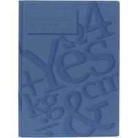 Werkmap, A4, blauw, 100 stuk/ 1 doos - thumbnail