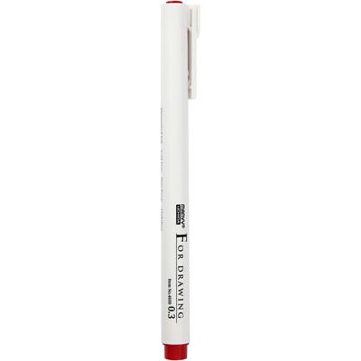 Medallion Tekenpen, lijndikte 0,3 mm, rood, 1 stuk