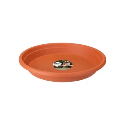 Elho universele schotel rond 25 cm terra