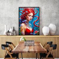 Ginger Mermaid Puzzel 1000 Stukjes - thumbnail