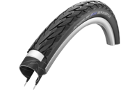 Schwalbe delta cruiser plus (k-guard), zwart met reflectie, 28x1 1/4, etrto 32-622 - thumbnail