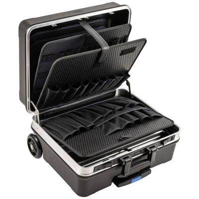 Gedore B&W gereedschapkoffer Profi Case Go XL | verrijdbaar | zwart | met pockets - 120.05/PL