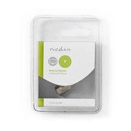 Satelliet- en Antenne-Adapter | F Female - Coax Female | Metaal - thumbnail