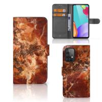 Samsung Galaxy A52 | Bookcase | Marmer Bruin - thumbnail