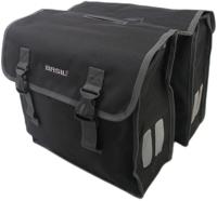 BASIL Tas mara xl dubbel zwart | 35l - thumbnail