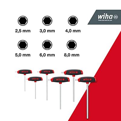 Wiha Stiftsleutelset | met dwarsgreep ComfortGrip | 6-delig 45620 - thumbnail