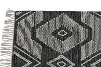 Tapijt DKD Home Decor Wit Zwart Katoen (200 x 290 x 1 cm) - thumbnail