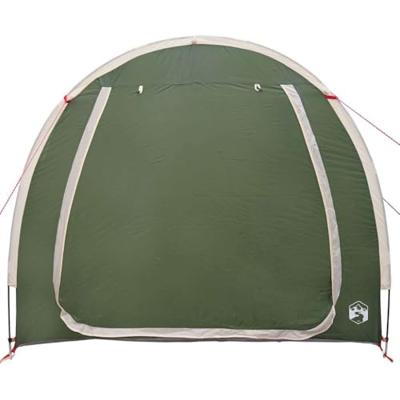 Fietstent met dak met opslag Groen 218 x 156 x 180 cm Fietstent met dak met opslag Groen 218 x 156 x 180 cm