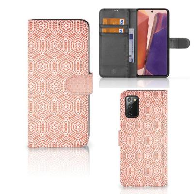 Samsung Galaxy Note 20 | Telefoon Hoesje | Pattern Orange