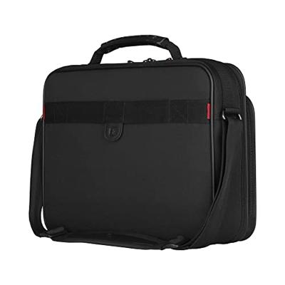 Wenger Legacy Double Gusset Laptoptas Geschikt voor max. (laptop): 40,6 cm (16) Zwart, Grijs Wenger Legacy Double Gusset Laptoptas Geschikt voor max. (laptop): 40,6 cm (16) Zwart, Grijs