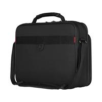 Wenger Legacy Double Gusset Laptoptas Geschikt voor max. (laptop): 40,6 cm (16) Zwart, Grijs - thumbnail