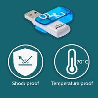 Philips USB 3.0 512GB Vivid Edition Blue - thumbnail