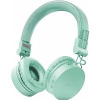Trust Mobile Tones On-Ear Draadloze Bluetooth Koptelefoon, Wireless Headphones (25 uur Speeltijd, 40mm Drivers, Opvouwbaar, Ingebouwde Microfoon) Turquoise - thumbnail
