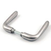 Hardbrass Deurkruk Silvia - mat chroom - thumbnail