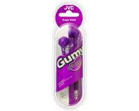 JVC Gumy In-Ear Bedrade Hoofdtelefoon Oortelefoon Compatibel met iPod, iPhone, Samsung - Paars - thumbnail