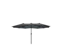 Stokparasol Marbella 450x270 cm antraciet - thumbnail