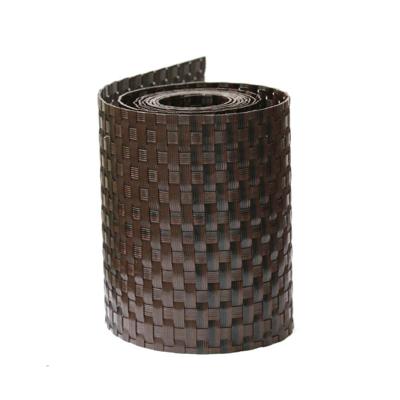 6 stuks! Privacystrook wicker bruingemeleerd Fensoband 6 stuks H19 x L253 cm Effenso - Effenso