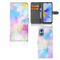 Hoesje OPPO A17 Watercolor Light | Portemonnee hoesje - thumbnail