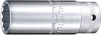 Stahlwille 4600 16- 5/8 02120036 Dubbel zeskant Dopsleutelinzetstuk 3/8 (10 mm)