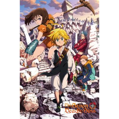 Poster The Seven Deadly Sins - Key Art 2 61x91,5cm