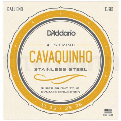 D'Addario EJ93 snarenset voor Braziliaanse Cavaquinho
