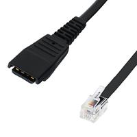 Jabra Kabeldeel QD naar RJ10 (Siemens, 0,5 m, glad) - thumbnail